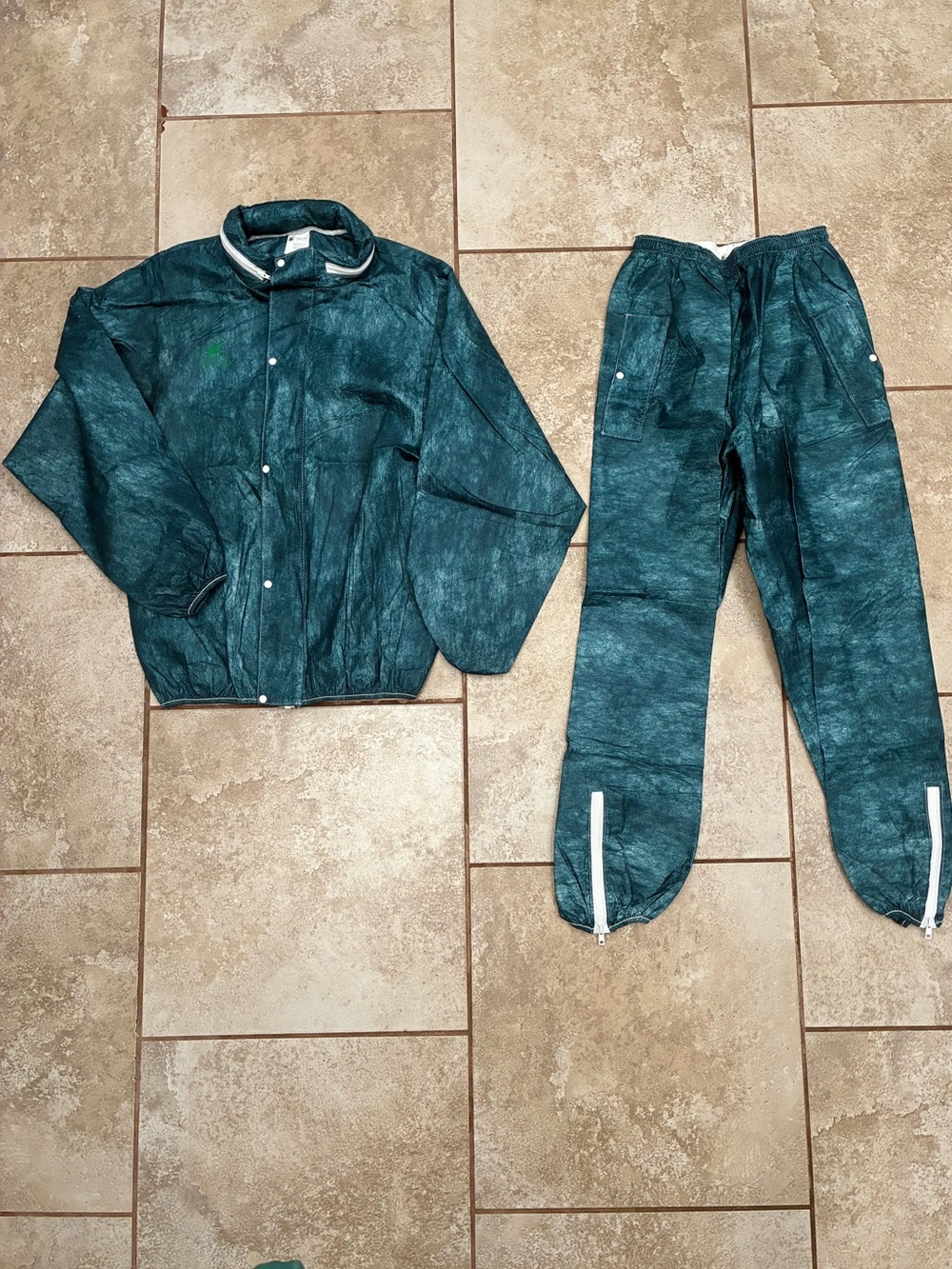 Women’s Teal Two-Piece Lounge Pajama Set with Zip Ankles